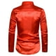 thumbnail image 4 of Camisa de manga larga con lentejuelas informales de moda de otoño e invierno para hombre Pompotops  oipoqjl26971, 4 of 4