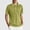 Green, variant on Adult Polo T Shirts for Men Short Sleeve Button Tee Shirt Loose Fit Gold Men's Dress Shirts