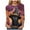 Light Purple_1, variant on Godom Women's Halloween Shirts Graphic T Shirts 3/4 Sleeve Pullover Tops Fall Clothes 2025