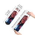 thumbnail image 3 of Saiise Chucky Funny Socks Men Women Adults Novelty Graphic Crew Tube Socks Crazy Design Casual Dress Socks for Sports,Running,Travel, 3 of 7