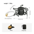 thumbnail image 3 of Wind-Resistance Portable Butane Camping Stove with Case，No Flame Adjustable Infrared Gas Stove for Outdoor Cooking, Camping BBQ Hiking, 3 of 13