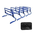 thumbnail image 2 of 5 Pieces Agility Hurdles Speed Training Equipment Adjustable Height PVC for Athletes Football Soccer Drills, 2 of 9