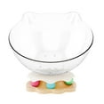 thumbnail image 3 of FYTPOV Space Capsule Cat Bed, Cat Hammock Easy to Cleaning, Stable Clear Cat Bed, Pet Supplies, Small Pets Bed with Cat Toys, 3 of 5