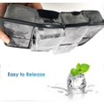 thumbnail image 4 of Ice Cube Trays, 2 Pack Food Grade Silicone Ice Cube Tray 2 Inch Square Ice Cube Mould for Whiskey, Cocktails & Wine (Black-2pcs), 4 of 5