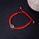 thumbnail image 4 of Red Evil Eye Kabbalah Charm Pulseras para protección y suerte Ajustable Tejido a mano Cordón rojo Hilo Amistad Pulsera Amuleto Joyería TUNC Sencillez, 4 of 5