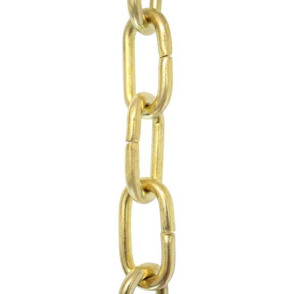 RCH Hardware CH-07-AD Brass Chandelier Chain, Acid Dipped (1 Foot)