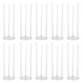 thumbnail image 1 of Supporting Stands for Cake PP Transparent 10 Sets 9.1x3.5x3.5in, 1 of 9