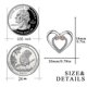 thumbnail image 4 of Silver Necklaces Infinity Love Heart Pendant Necklace Cubic Zirconia Necklace Jewellery, 4 of 5