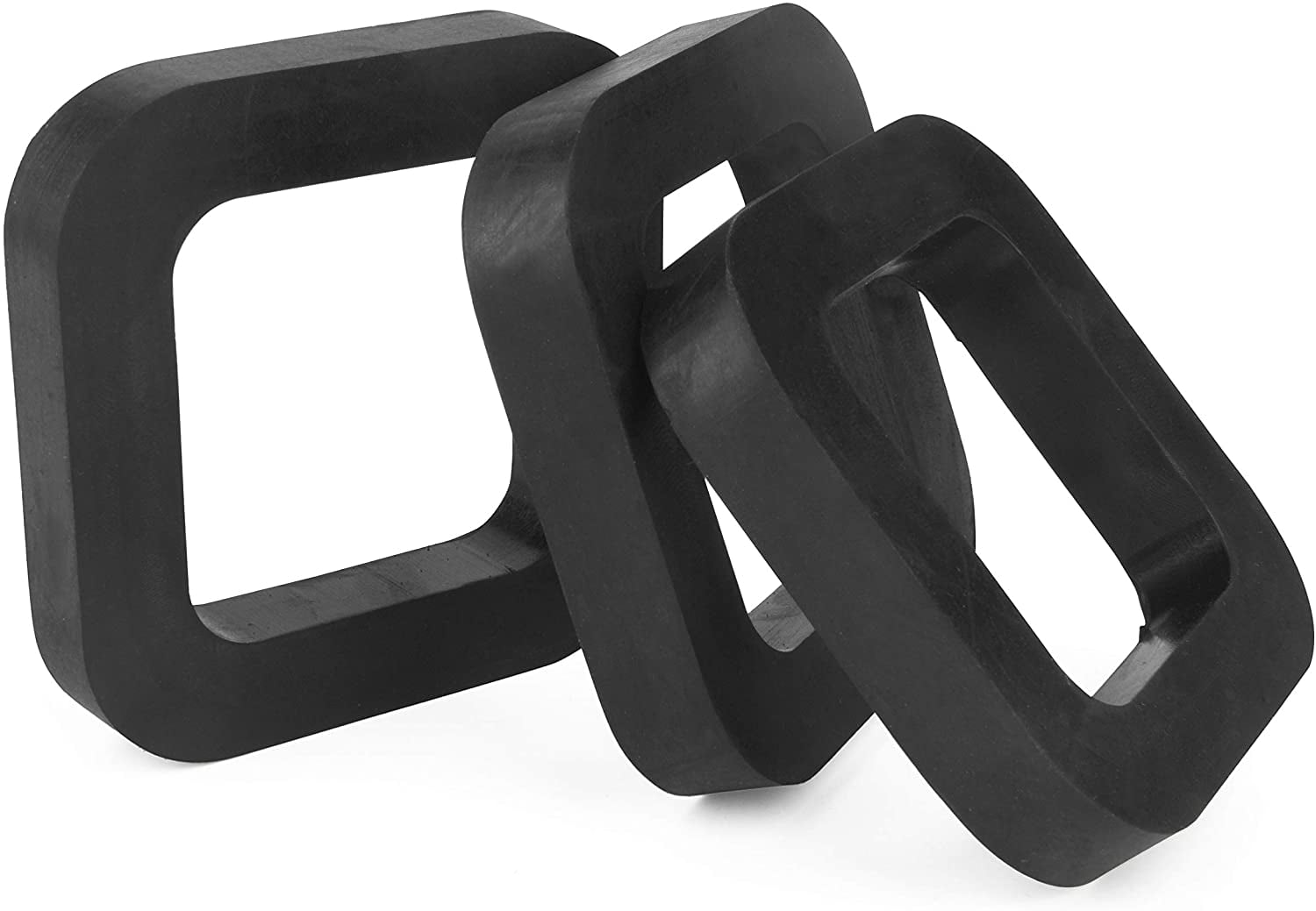 3 Pack 2 Inch Hitch Receiver Silencer Pad for Adjustable Ball Mounts