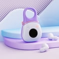 thumbnail image 5 of Earbuds Wireless Earbuds With LED Lights Camera Shaped BT Headphones With HiFi Sound Multifunction Language Translator Earbuds With Lanyard, 5 of 7