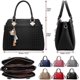 thumbnail image 2 of Women Handbags Shoulder Bag Crossbody Messenger Bag Tote Satchel for Lady PU Leather Purse, 2 of 5