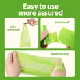 thumbnail image 5 of Thickened Vest Style Pet Waste Bags with Easy-Tie Handles, Portable Roll-Packed Dog Poop Bags, Disposable Cat Litter Disposal Liners, 5 of 6