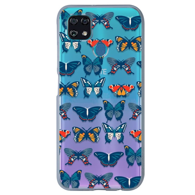 Funda para ZTE Blade V 2020 Vita InstaCase Antigolpes Patron de Mariposas
