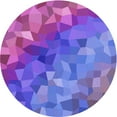 thumbnail image 1 of Ahgly Company Machine Washable Indoor Round Transitional Medium Slate Blue Area Rugs, 7' Round, 1 of 7