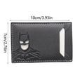 thumbnail image 4 of Wallet for Men Leather Bat Wallet, Card Holder with Multiple Card Slots, Face Eyes Cutout Card Holder for Valentine's Day and Father's Day, 4 of 7