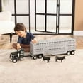 thumbnail image 2 of 1:16 Peterbilt Model 367 with Cattle Trailer, 2 of 2