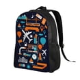 thumbnail image 2 of Fotbe Creative Transport Travel Laptop Backpack, Business Slim Sturdy Laptops Backpack, Water Resistant College School Computer Bag Gift for Men & Women Fits 15.6 Inch Notebook, 2 of 8