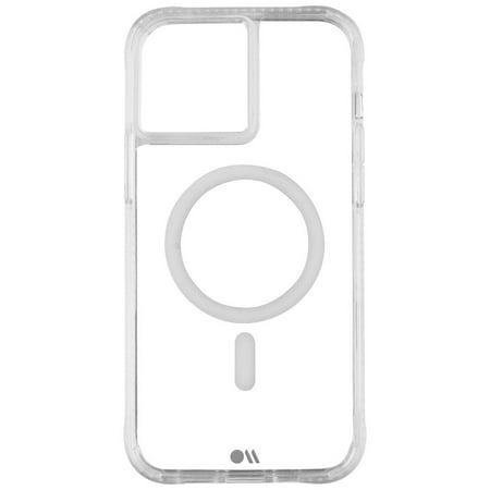 Case-Mate - Tough Clear Plus Hardshell Case w/ MagSafe w/ Antimicrobial for iPhone 13 Pro Max - Clear