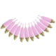 thumbnail image 2 of dorada de 12 piezas para sombrerería, manualidades para bricolaje, decoración del hogar, 180 mm Rosado Macarena Ajuste colorido del cordón, 2 of 8