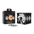 thumbnail image 5 of BE QUIET! - be quiet! LIGHT WINGS LX 120mm PWM 3-Pack Black Computer case Fan 12 cm 3 pc(s), 5 of 5
