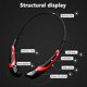 thumbnail image 2 of Auriculares Bluetooth, auriculares inalámbricos con banda para el cuello Bluetooth 4.0 con auriculares retráctiles, auriculares deportivos con cancelación de ruido a prueba de sudor Adepaton 2033203-5, 2 of 9