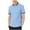 Light Blue, variant on Fnooota Summer Polo Shirts for Men, Casual Collared Breathable Pullover Short Sleeve Shirts White Size 4XL
