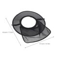 thumbnail image 2 of SWETRACE Hard Hat Neck Shade Con Malla Transpirable Y Protección Solar Duradera Para Casco Negro, 2 of 6
