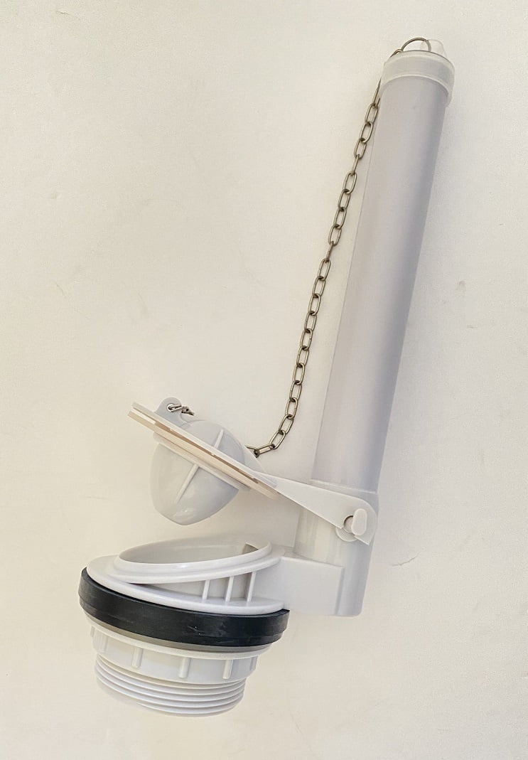 NuFlush 2 & 1/4 Inch Replacement Toilet Flapper Valve Assembly "for