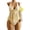 Creamy Yellow, variant on Women's Tankini Swimsuits Textured Flowy Halter Bikini Set Tummy Control Modest Bathing Suits Light Blue S