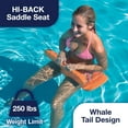 thumbnail image 6 of WOW SPORTS Beach Bronco Orange Saddle Seat Float, Lake and Pool Chair, 6 of 6