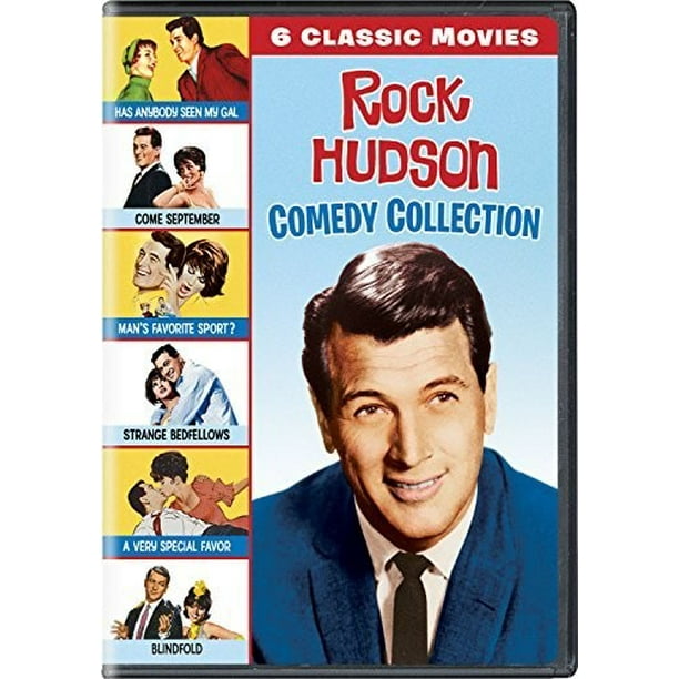 Rock Hudson Comedy Collection 6 Classic Movies (DVD)