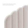 thumbnail image 5 of Modway Veronique Twin Modern Performance Velvet Headboard in Pink, 5 of 8