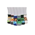 thumbnail image 5 of Minecraft Boys No Show Socks, 6-Pack, Sizes S-L, 5 of 6