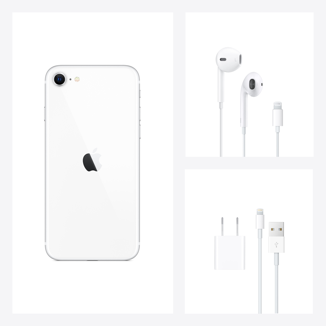 Verizon Apple iPhone SE (2020) 64GB, White - Upgrade Only - image 4 of 4
