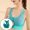 Mint Green, variant on Women's Front Zipper Sports Bra, Shock Resistant Front Zip Sports Bra Racerback Running Bra Tank Top Seamless Sports Bra Power Lift Up Bra, Sculpting Bra, Sports Sculpting Lift Up Bra