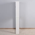 thumbnail image 5 of Bathroom Storage Over The Toilet Bathroom Space Saver Cabinet Organizer With 2 Doors 1 Open Storage Shelf 23.62x7.72x67.32 Inch, 5 of 7