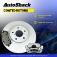 thumbnail image 5 of AutoShack Rear Brake Rotors Ceramic Brake Pads Calipers | Replacement for 2012-2018 VW Jetta 2014-2019 Beetle 2010-2013 Audi A3 1.4L 1.8L 2.0L 2.5L FWD | Coated | 8-PC Brake Kit | ArmorStop, 5 of 6