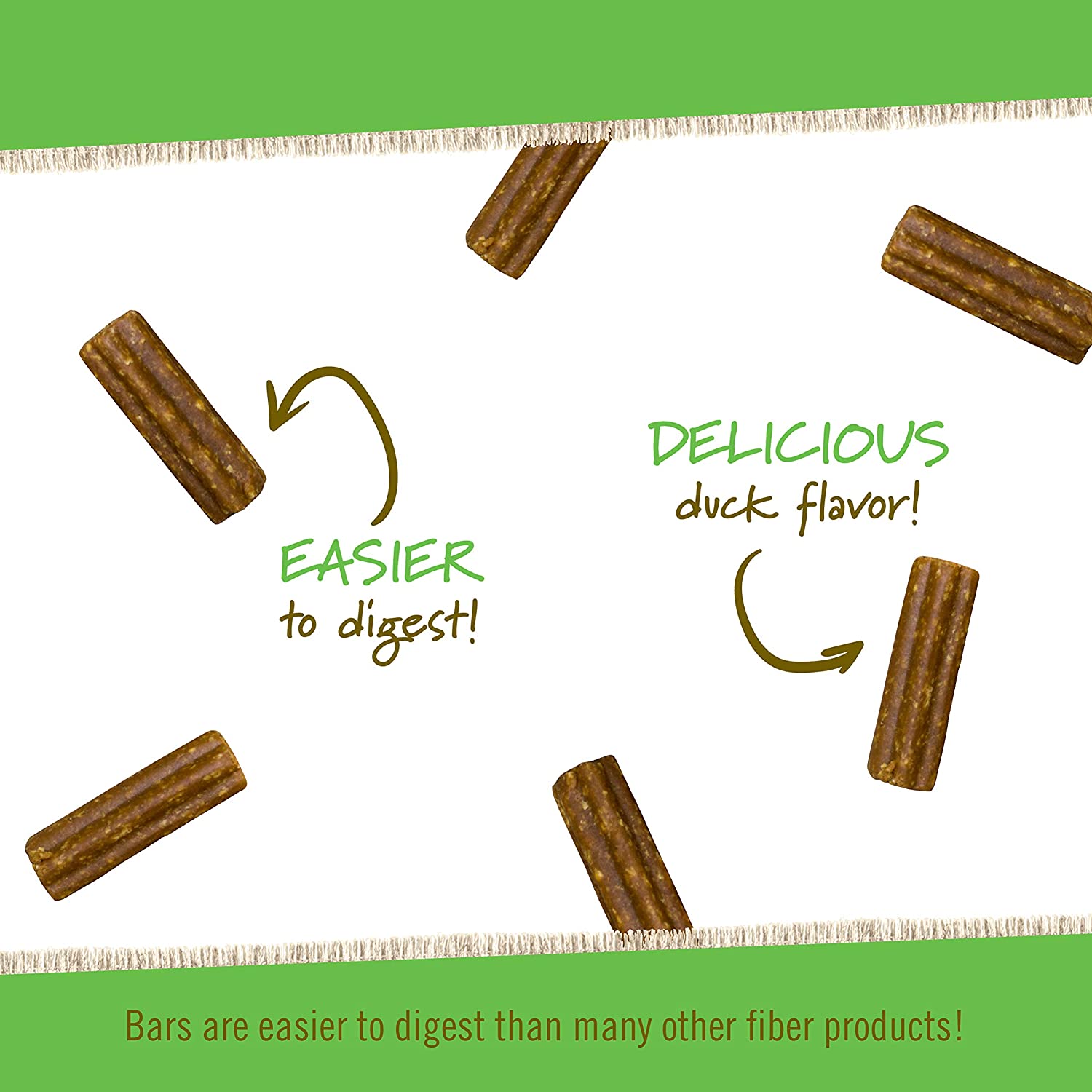 Pet Naturals Scoot Bars Duck Bar Treats for Dogs, 30 Count Bag
