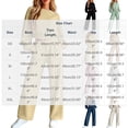 thumbnail image 3 of Kctiaxy Sweat Suits for Womens 2 Piece Travel Outfits Crew Neck Long Sleeve Pullover Crop Tops and Drawstring Straight Leg Palazzo Pants, 3 of 7