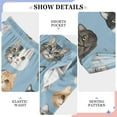 thumbnail image 6 of FORMRS Kids Pajama Pants with Pockets Size 6-8Y Boys Lounge Sleep Bottoms, Vibrant Cute Cat, 6 of 8