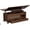 Walnut, variant on 40'' Coffee Table,4 in 1 Multi-Function Lift Coffee Tables with Storage Drawers and Hidden Compartmen,Farmhouse Coffee Table with Lifting Top,Converts to Dining Table for Living Room,Walnut