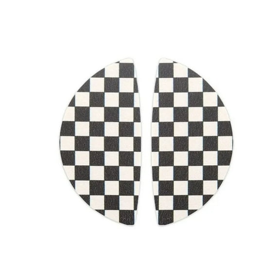 2PCS Car Interior Door Handle Sticker Suitable For Mini Cooper R55 R56 R60 Clubman Countryman Decorative Cover Car Accessories.