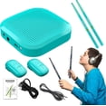 thumbnail image 1 of 8PCS Bluetooth Air Drumsticks Set, Portable Virtual Electronic Drums with Pedals for Adults and Kids, 1 of 5