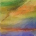 thumbnail image 2 of Greene, Taylor 15x15 Gold Ornate Wood Framed with Double Matting Museum Art Print Titled - WATERCOLOR DREAM II, 2 of 4