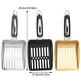 thumbnail image 2 of Unatoiry Solid Handle Metal Cat Litter Scoop Ergonomic Grip Sifter Spacing Is Designed To Allow Only Clean Gold, 2 of 6