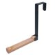 thumbnail image 2 of Foldable Wood Over The Door Hook Multipurpose Heavy Duty Coat Storage Hanger, 2 of 5