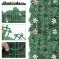 thumbnail image 4 of 188.4" X 23.6" Artificial Ivy Privacy Fence Backdrop (with Flower) Balcony Garden Outdoor, 4 of 5