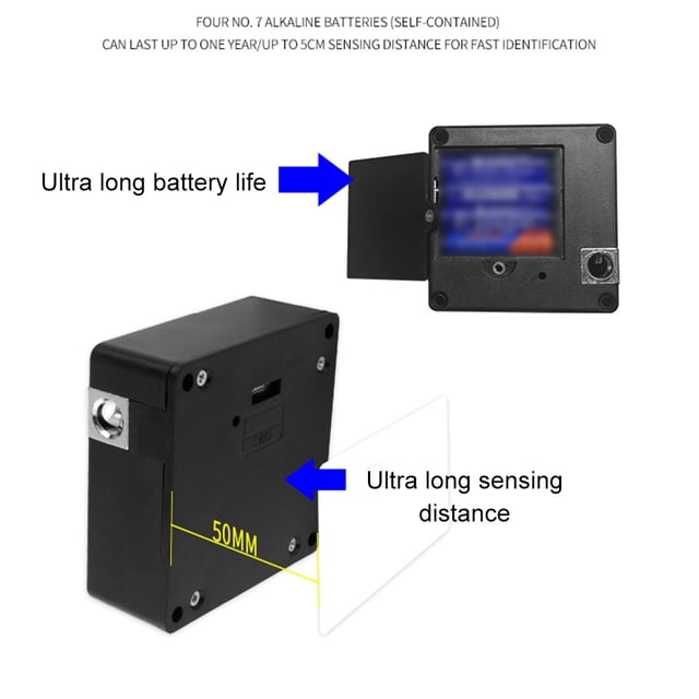 VONKY Smart Door Lock With Durable Easy-to-install And Weather-resistant Powered Electronic Locks Ttlock 1