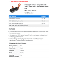 thumbnail image 2 of Brake Light Switch - Compatible with 1982 - 1986, 1994 - 2005 Pontiac Grand Prix 1983 1984 1985 1995 1996 1997 1998 1999 2000 2001 2002 2003 2004, 2 of 2