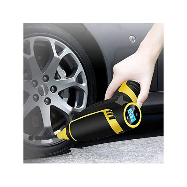 Air Compressor Tire Inflator 150psi Cordless Car Tire Pump Rechargeable Hand Held Car Air Pump For Car Tires With Lcd Digital Pressure Gauge Walmart Com Walmart Com